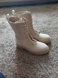 Botas militar bege