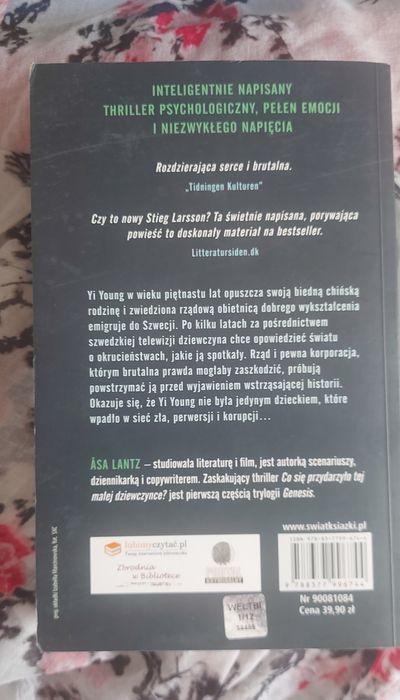Asa Lantz Co się przydarzyło tej małej dziewczynce