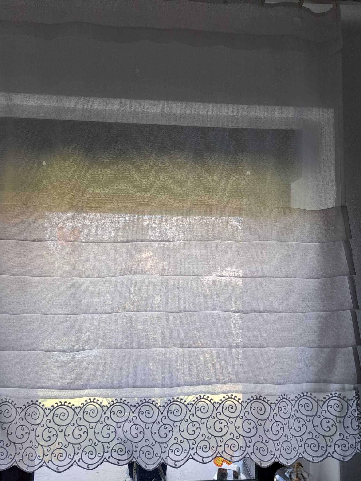Roleta rzymska z haftem/Panel/Firana