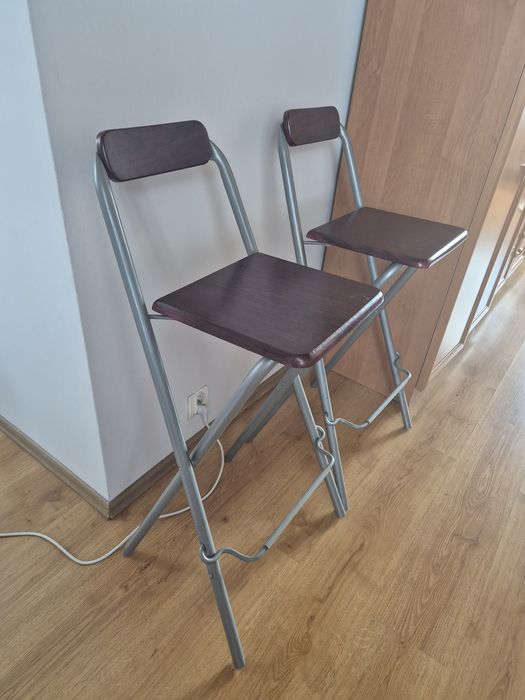 Stołek barowy wysoki 2szt