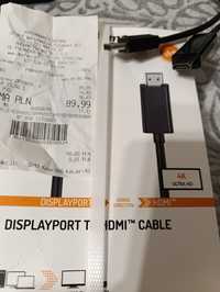 Kabel DisplayPort to Hdmi