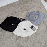 Панама Stussy чорна та біла, панамка стуси, стусі,рефлективна Carhartt