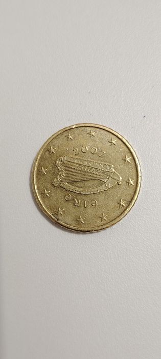 50 Cêntimos de 2007 da Irlanda