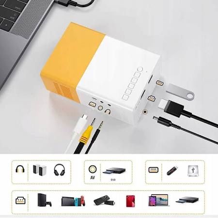 Міні проектор, проектор, проектор на стіну, кінопроектор