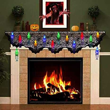 Dekoracje Halloween Szkielet Światła