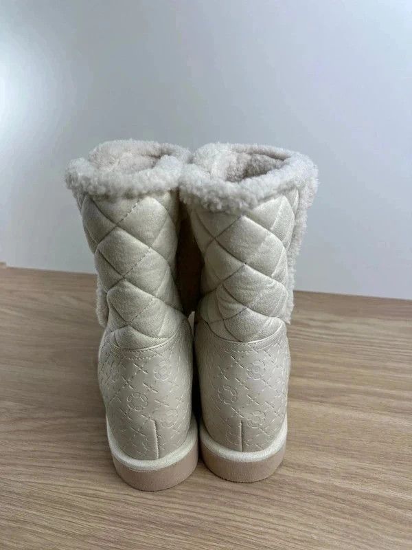 ORYGINALNE BUTY Buty śniegowce bezowe r. 36 Anna field