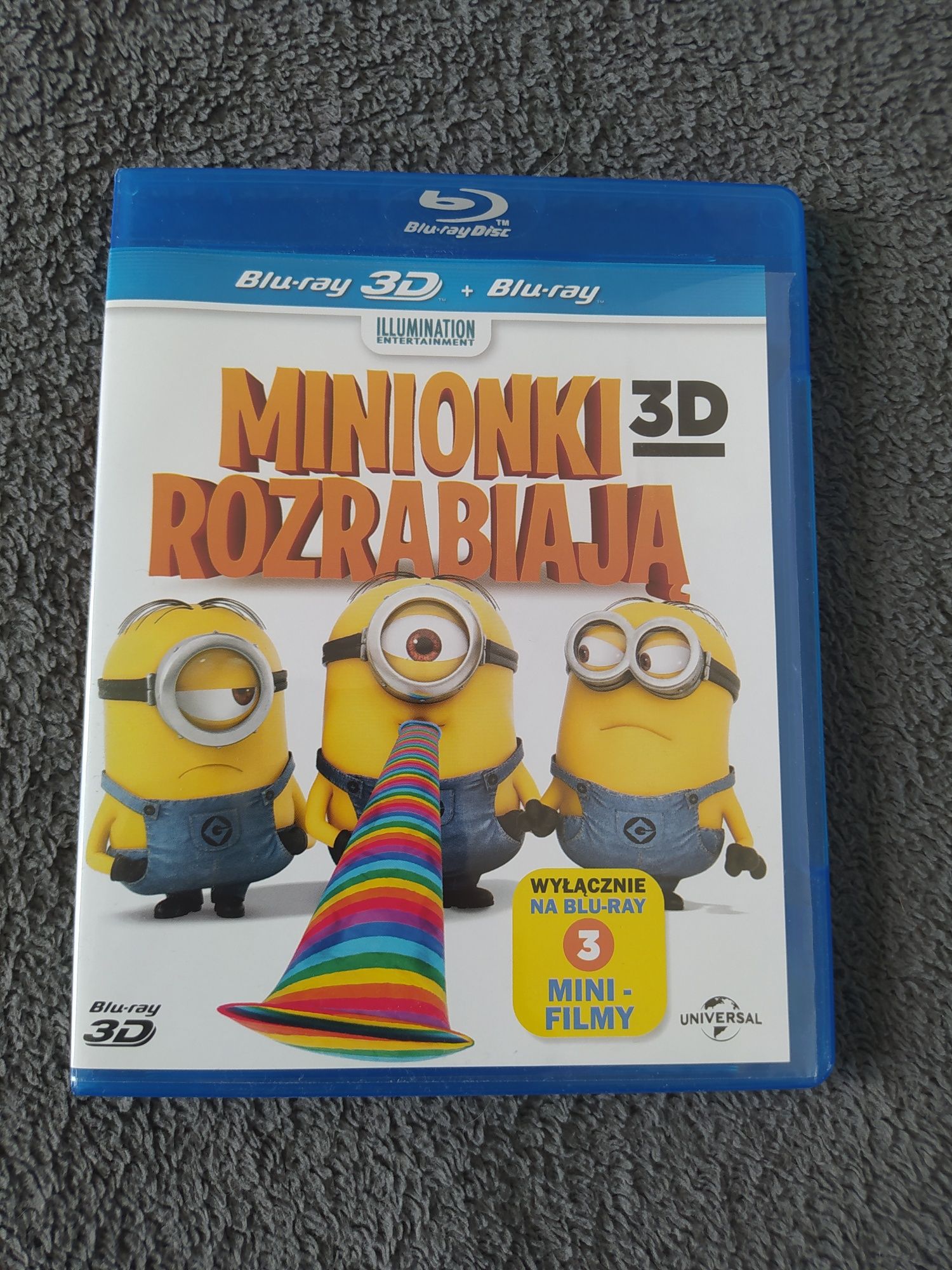 Minionki Rozrabiają film blu ray 3D