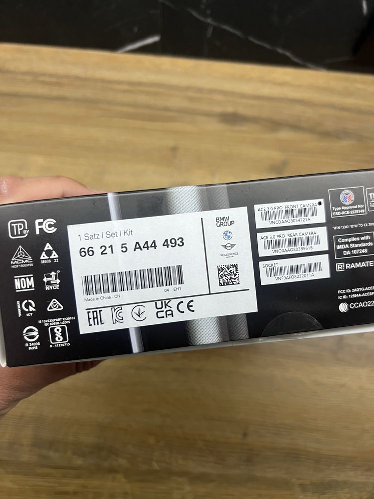 Відеореєстратор оригінал BMW Car Eye 3 Pro / 66215A44493