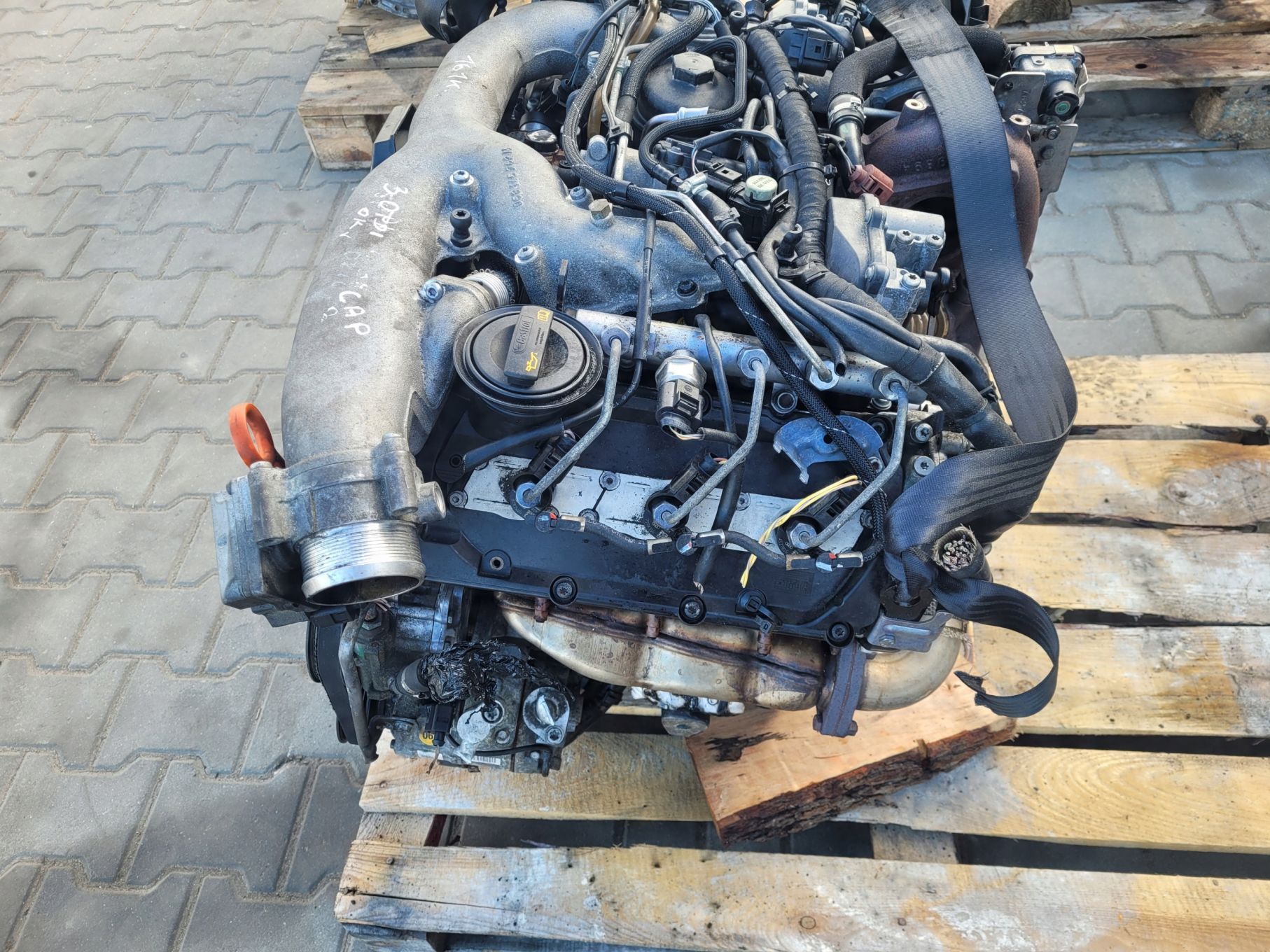 AUDI A4 B8 Q5 SILNIK 3.0 TDI CAP KOMPLETNY