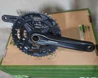 Hollowtech II mechanizm korbowy Shimano 3 rzędowy