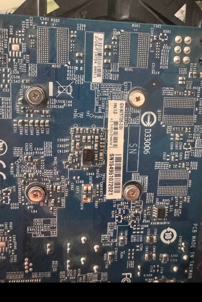 Видеокарта Galaxy Gigabyte gtx 750ti 2gb