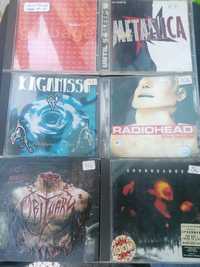 Conjunto de diversos CDS, Metallica, Radiohead, etc(edições originais