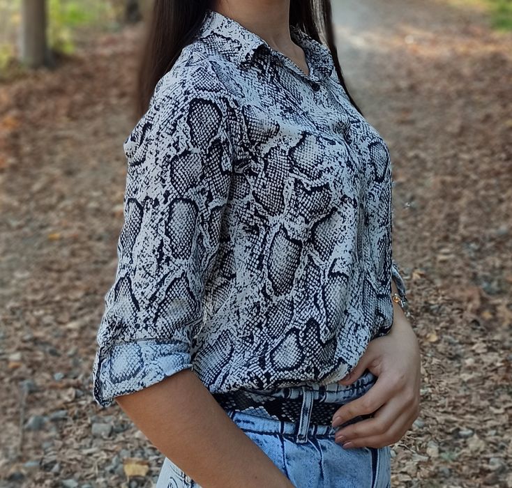 Блузка з принтом