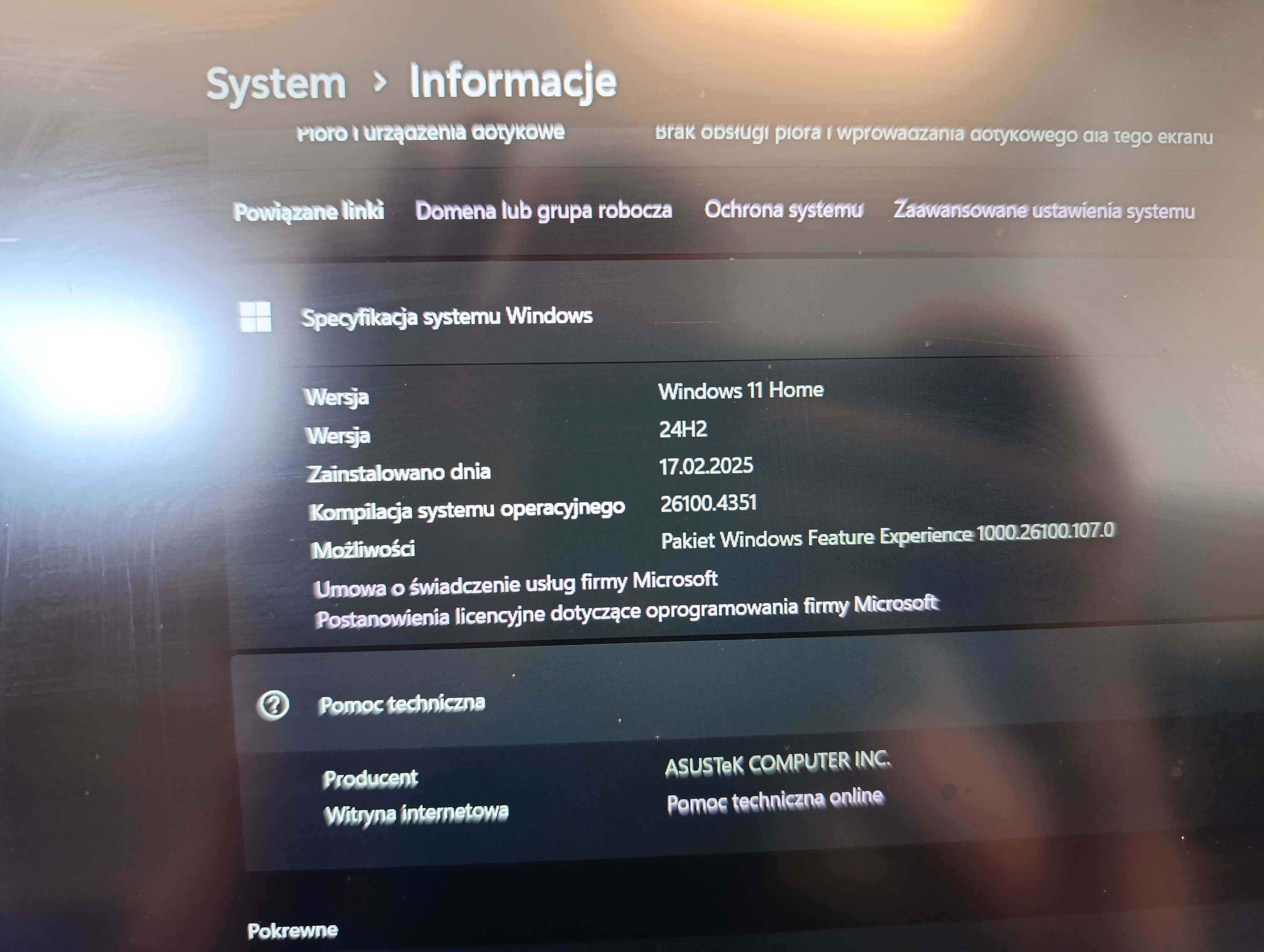 OKAZJA Laptop asus vivobook X1500EA-BQ3296W i5 11gen 8gb ram 512gb SSD