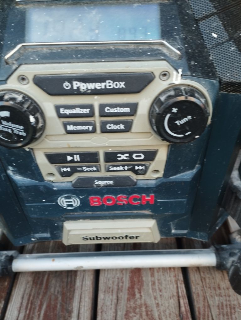 Radio budowlane bosch