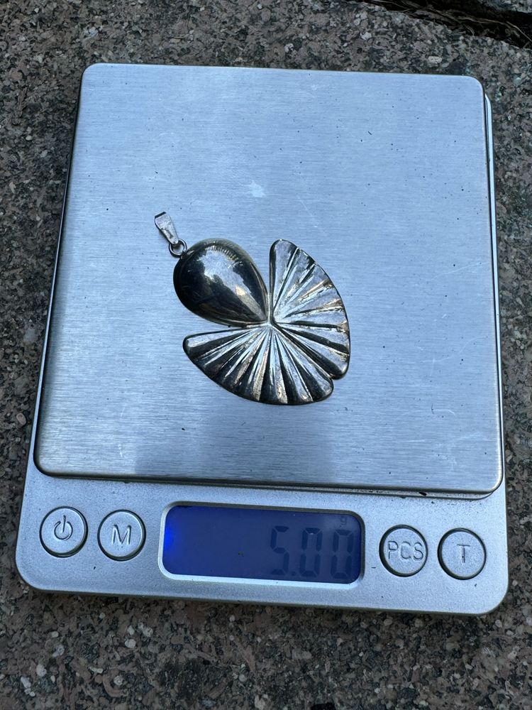 Piękny duży wisiorek srebro 925 5g