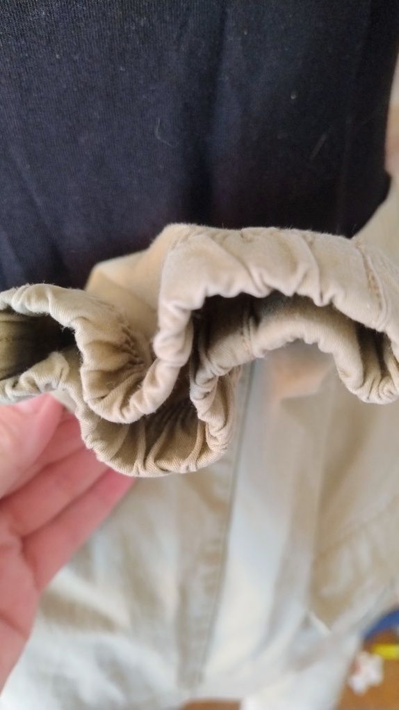 Spodnie cargo bojówki jogger rozmiar XS Oversize