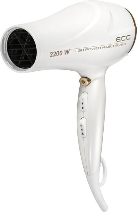 ECG VV 2200 Suszarka do Włosów z Dyfuzorem i Jonizacją, 2200W