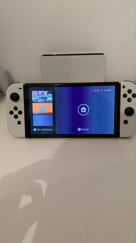 Nintendo Switch Oled + 2 jogos