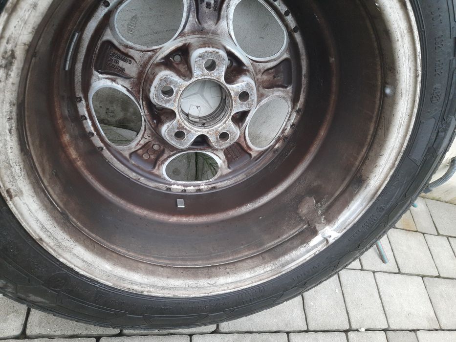 Koła zimowe mercedes 5x112 16 cali do busa VanContact 195/65/16 C