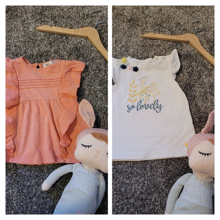 Mega paka ubrań dziewczynka rozmiar 80 Zara, Next, H&M