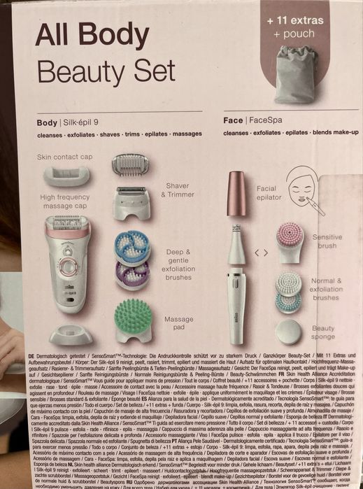 Epilator Braun beauty set 9