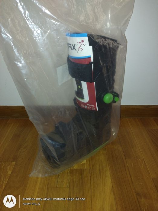 Orteza na stopę i goleń rozmiar M jak nowa za kawę