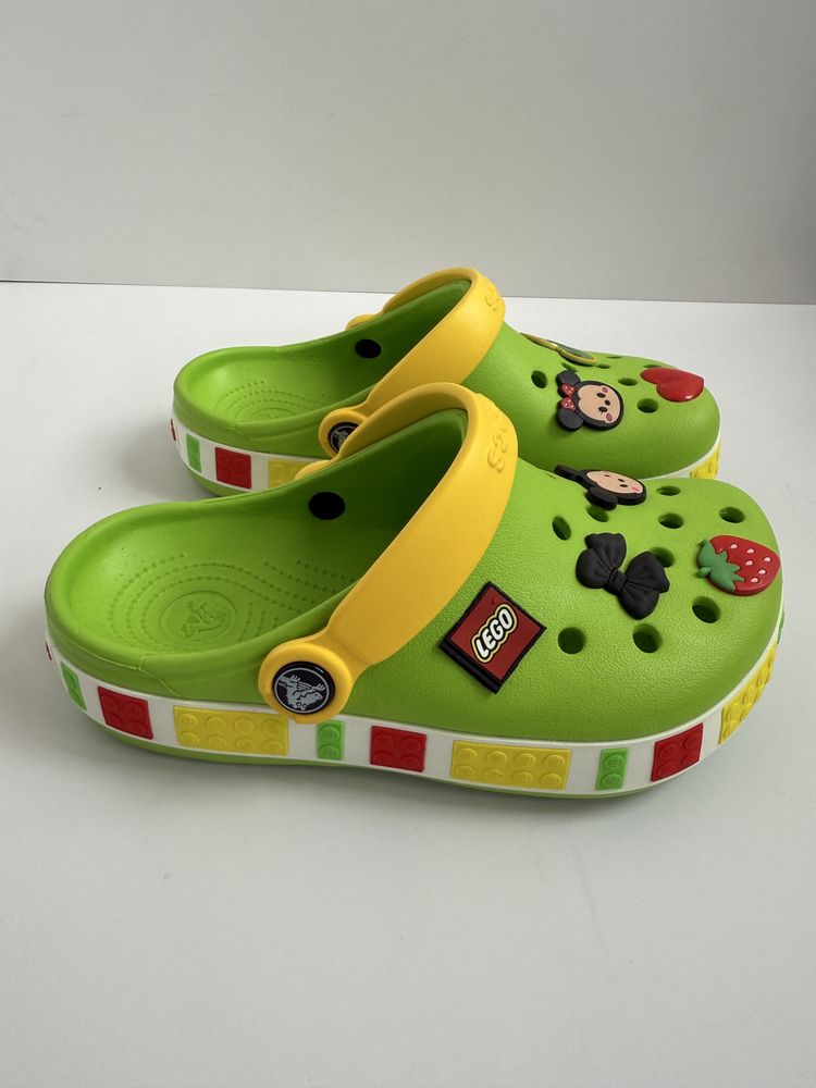 Crocs дитячі  крокси мʼякі салатові