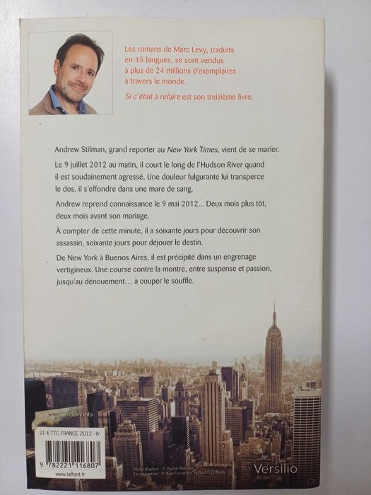 Marc Levy - Si c'etait á refaire