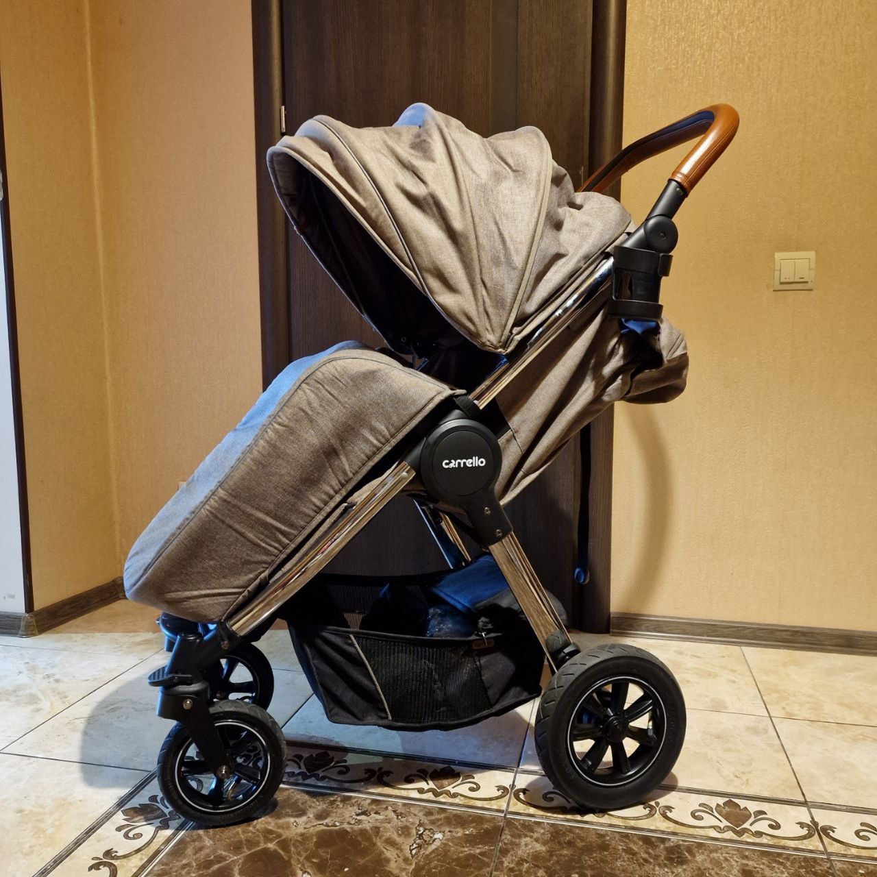 Прогулянкова коляска Carrello Supra CRL-5510 колір Bisquit Beige