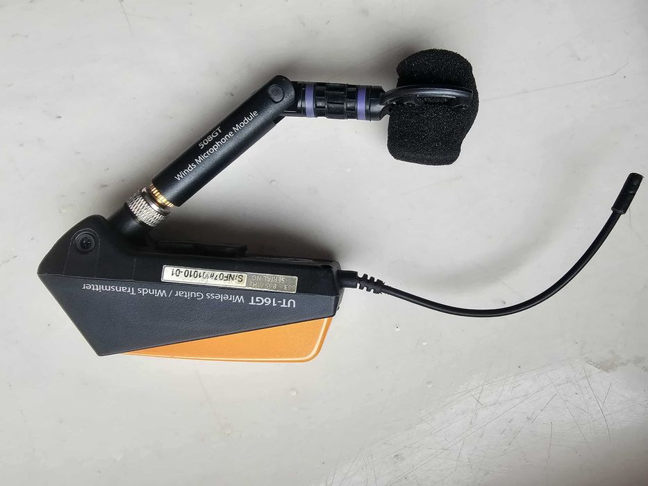 Zestaw bezprzewodowy JTS UR-816D, mikrofon do instrumentów