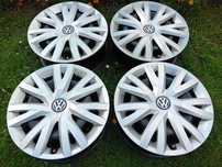 Felgi 16 kołpaki ORYGINALNE VW Caddy Golf Passat Touran Sharan F-VAT