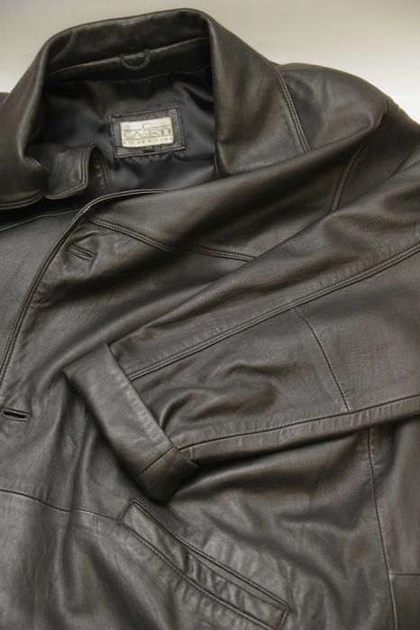 Пиджак, куртка натуральная кожа
