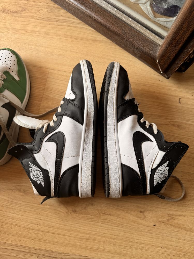 Jordany retro nike panda bialo czarne rozmiar 40