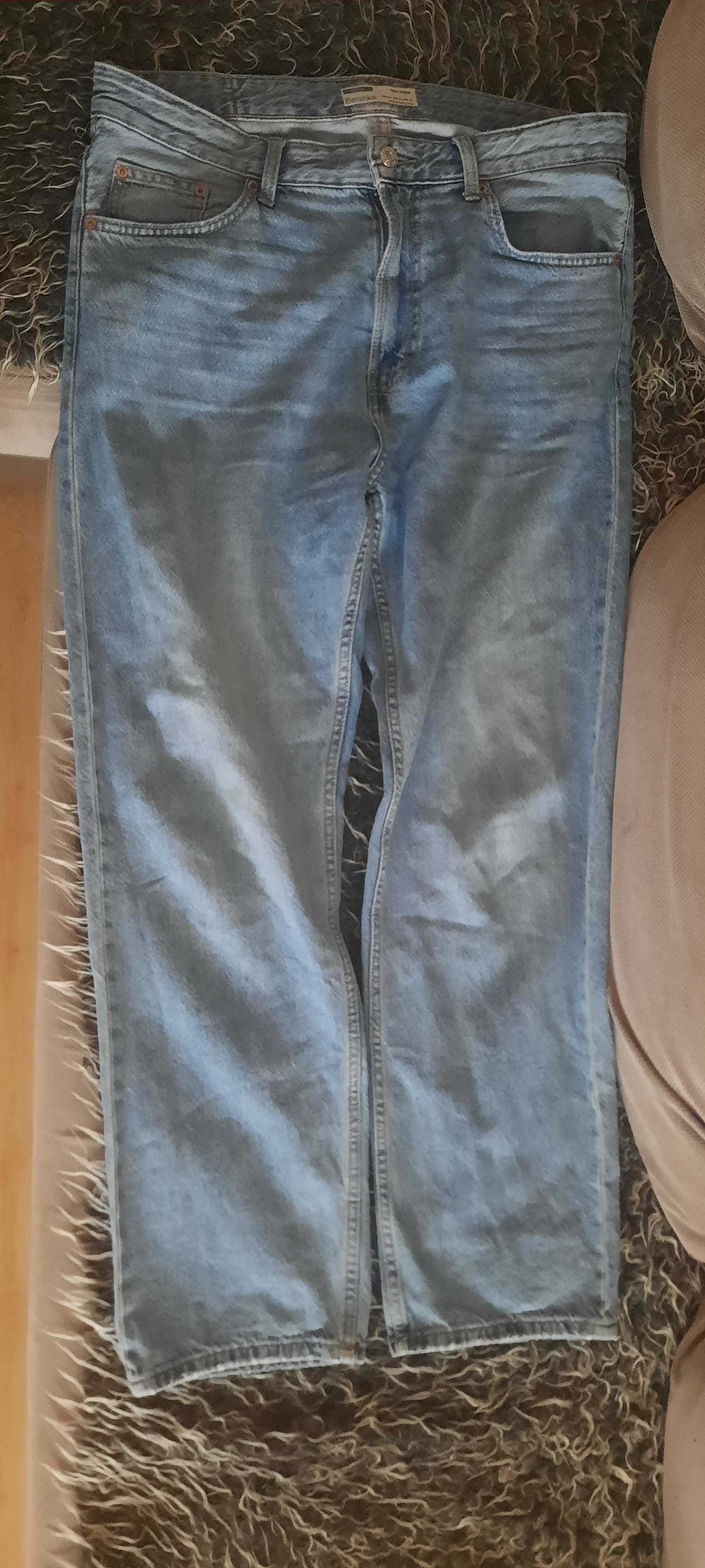 Spodnie jeansowe męskie Bershka, 42