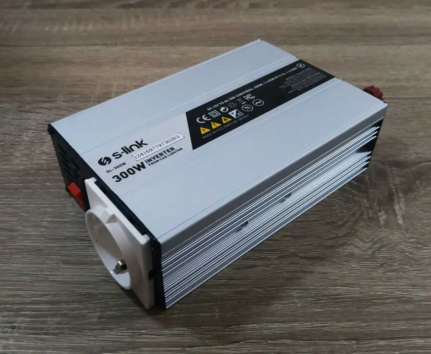 Преобразователь напряжения 12/220 600/300W Инвертор (Турция) для котла