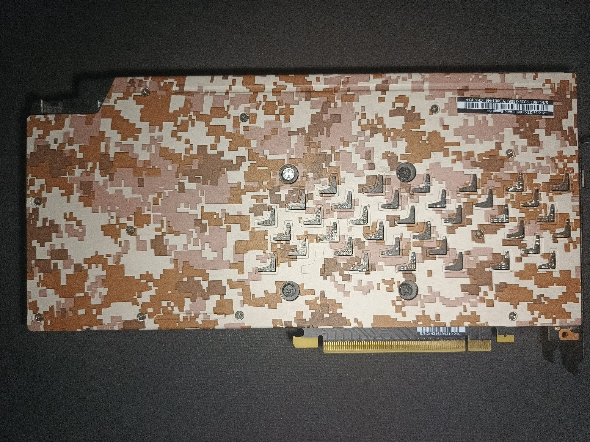 GTX 1060 6GB MSI Camo  Edycja Limitowana na 1280 szt
