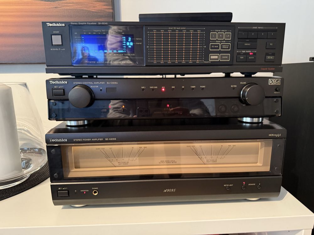 Mega Technics SH-8046 equalizer korektor graficzny ! Piekny !