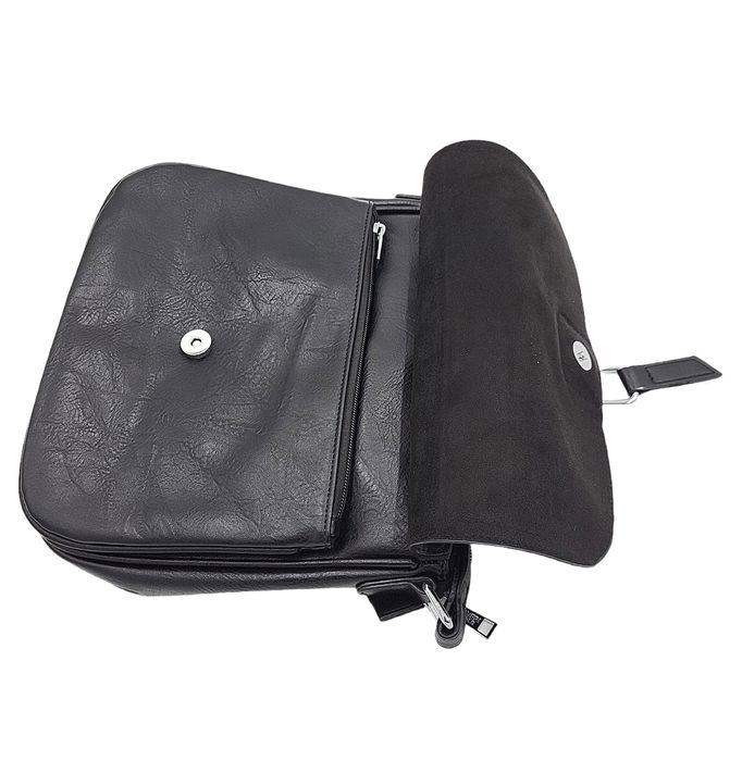 Torebka damska listonoszka czarna