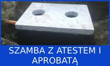 Szambo szamba betonowe zbiorniki na deszczówkę, producent Warszawa