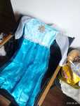 Strój przebranie kostium sukienka frozen elsa