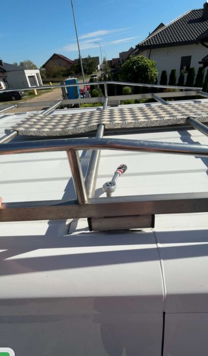 Bagażnik dachowy ze stali nierdzewnej do Citroen Jumper Peugeot Boxer