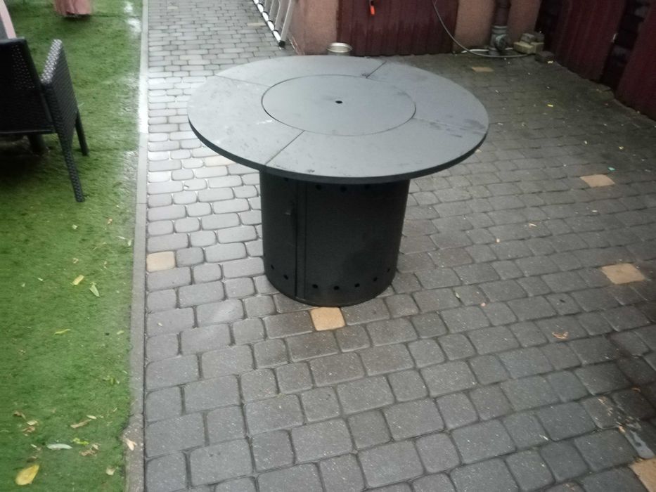 grill  palenisko kominek stół pokrowiec nowe