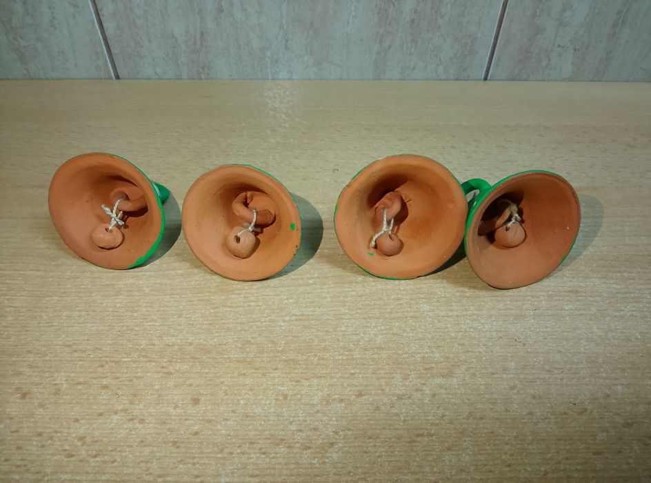 Dzwonek dzwonki ceramiczny 4 sztuki