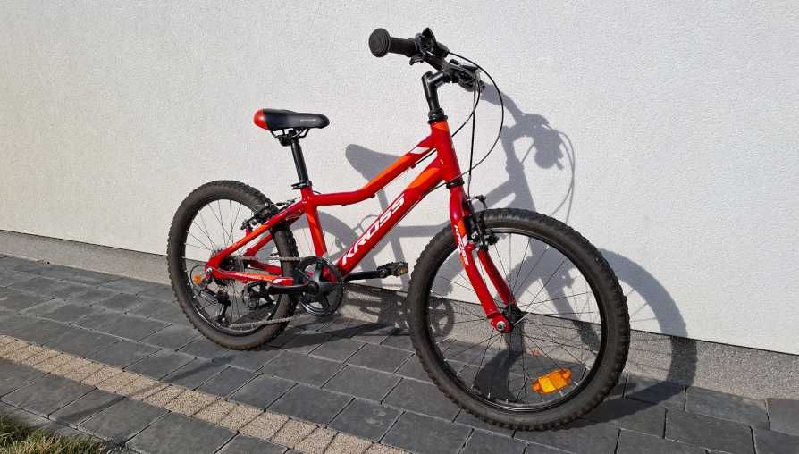 Rower Kross HEXAGON MINI 1.0 czerwony (rama 11', koła 20")