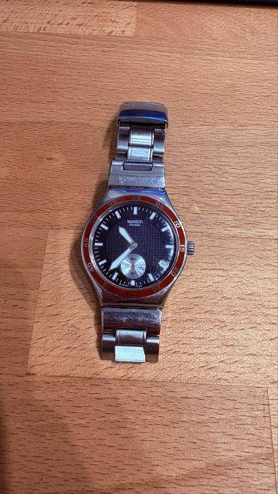Годинник Swatch Iron екстрено