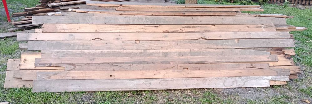 Deski szalunkowe na budowę - duża ilość