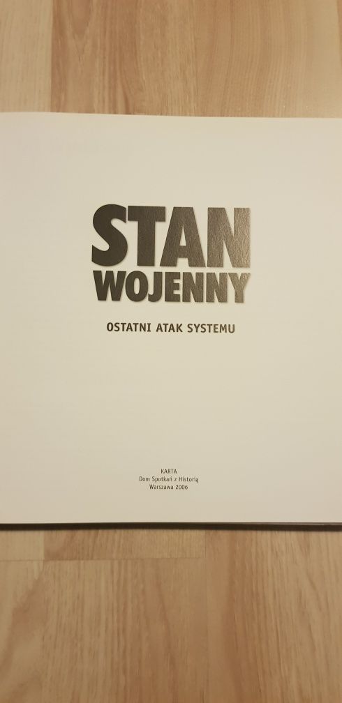 Książka Stan wojenny ostatni atak systemu