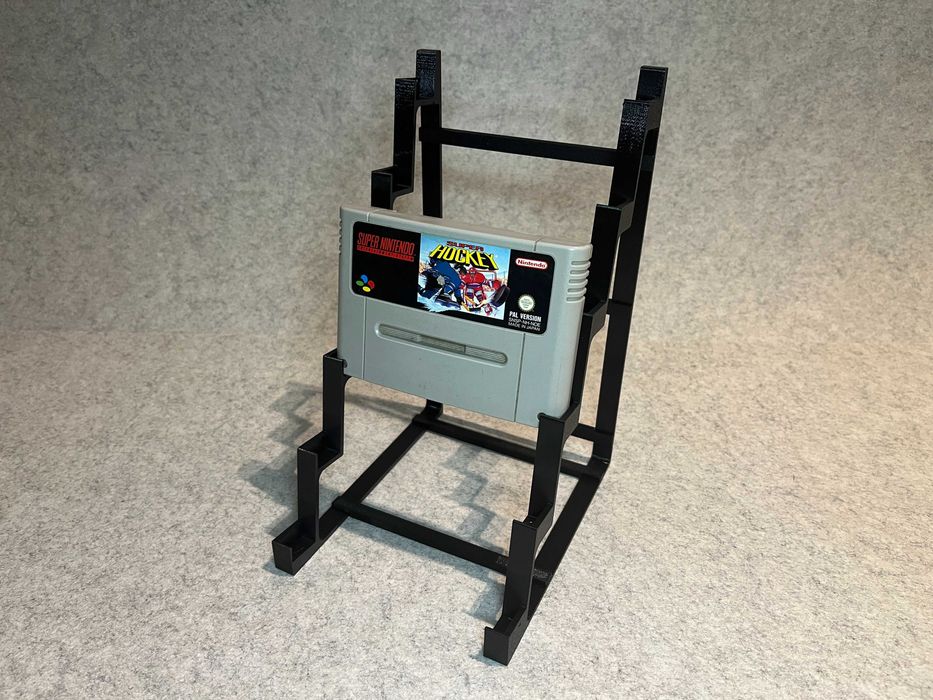 Stojak podstawka wystawowa na gry Super Nintendo SNES