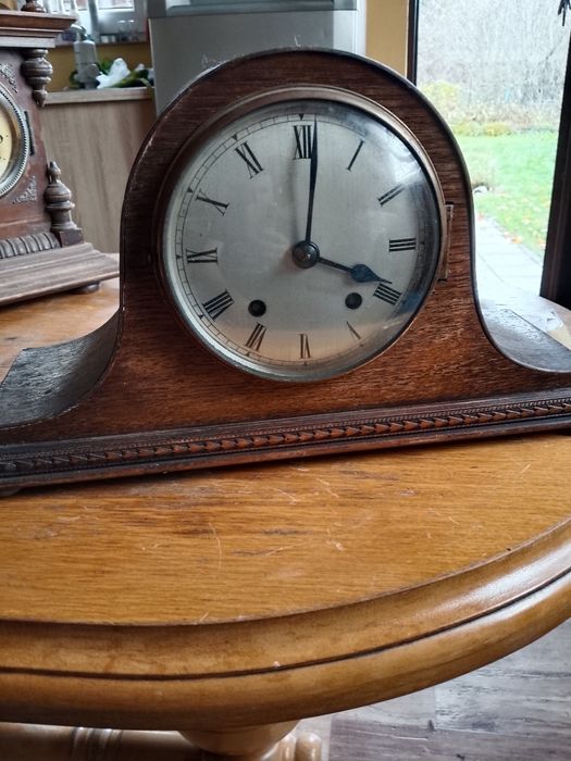 Zegar kominkowy sygnowany England